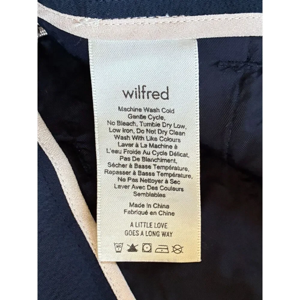 Aritzia wilfred blue